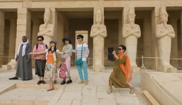 Chinese Tourists in Egypt