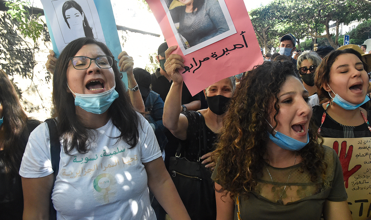 Algeria War against women Middle East Institute image