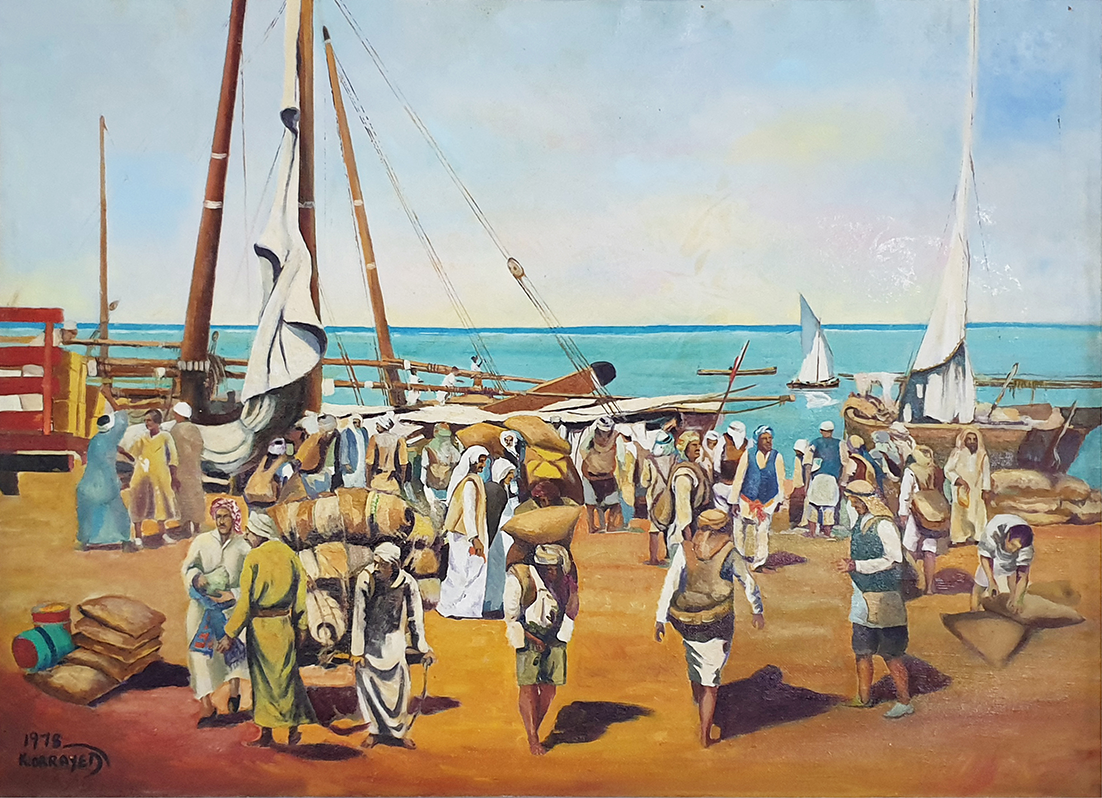 Fishermen by Abdul Karim al-Orrayed