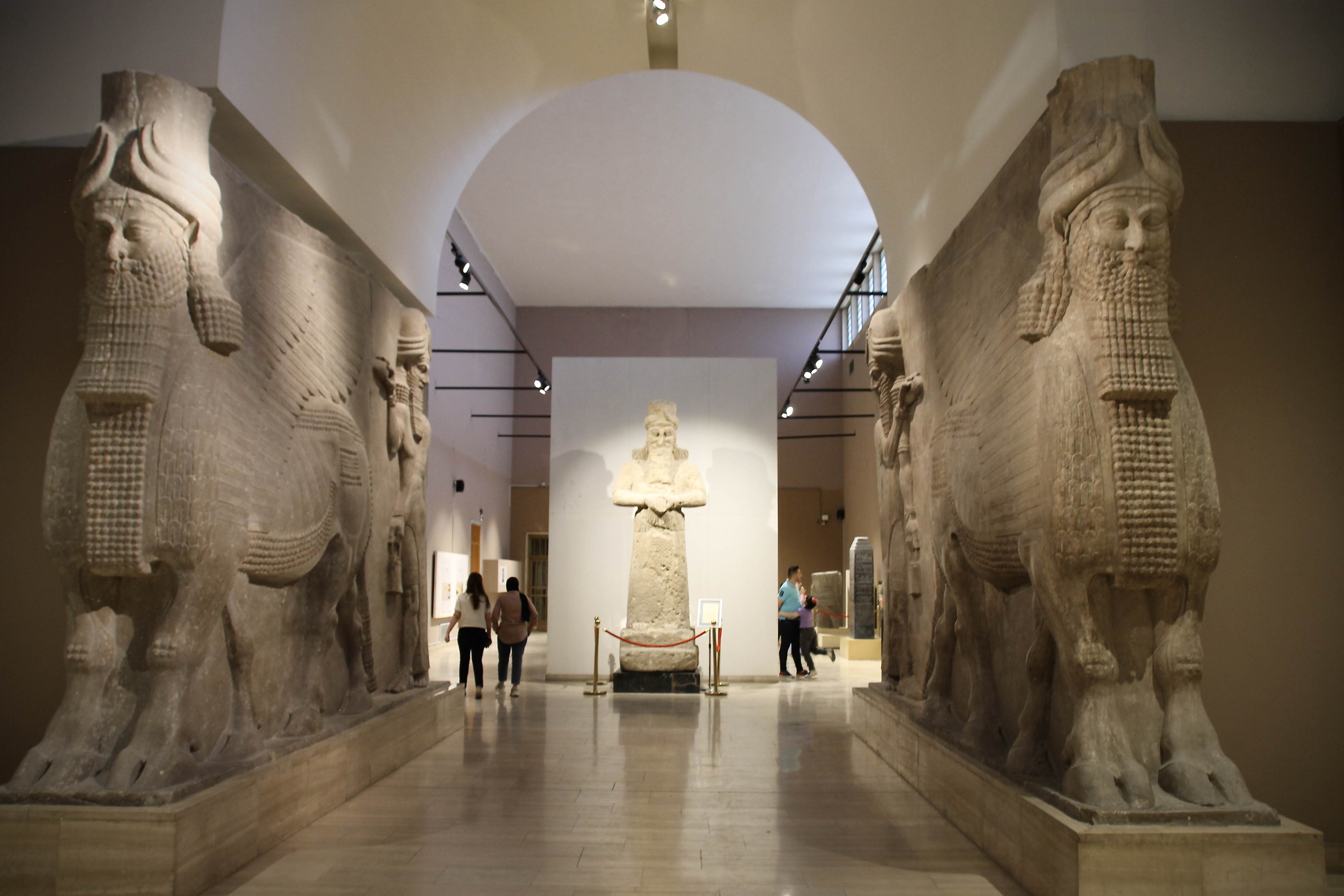 The newly reopened Assyrian Gallery at the Iraq Museum. Photo courtesy of the author.