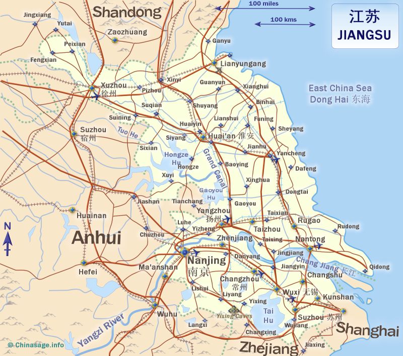 Jiangsu Map