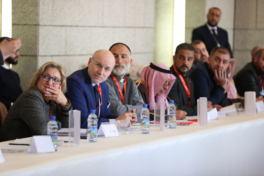 Photo above: Workshop on the new constitution at the Presidential Palace during the National Dialogue Conference in Damascus, Syria, on Feb. 25, 2025. Photo by Izettin Kasim/Anadolu via Getty Images.