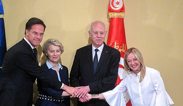 Photo by Tunisian Presidency / Handout/Anadolu Agency via Getty Images