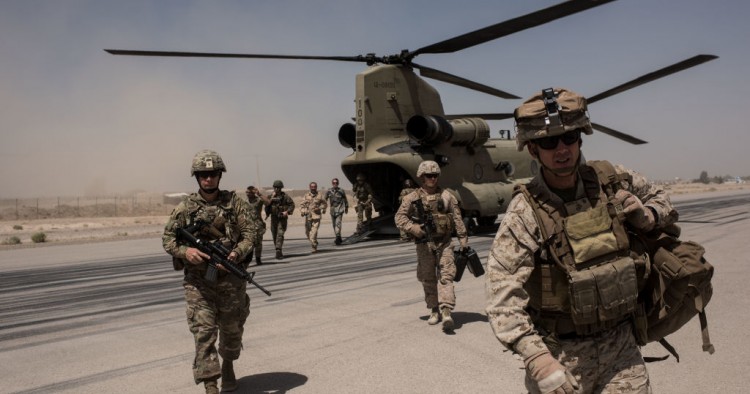US troops, Helmand Province