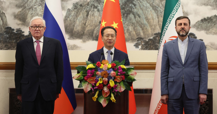 Photo by Lintao Zhang/Pool/AFP via Getty Images
