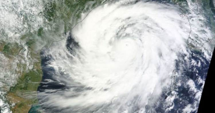 case study on cyclone in india