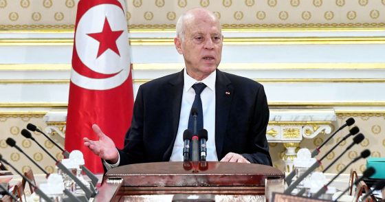 Photo by Tunisian Presidency /Handout /Anadolu Agency via Getty Images