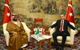 Mohammad bin Salman with Erdogan