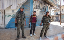 YPG in Tal Abyad