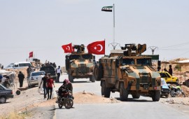 Turkish army completes round of patrols in Manbij. Credit: Anadolu Agency / Contributor