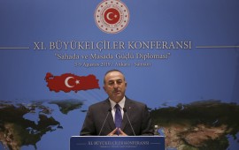Turkish FM Mevlut Cavusoglu | Ambassadors' Conference | 8-8-19