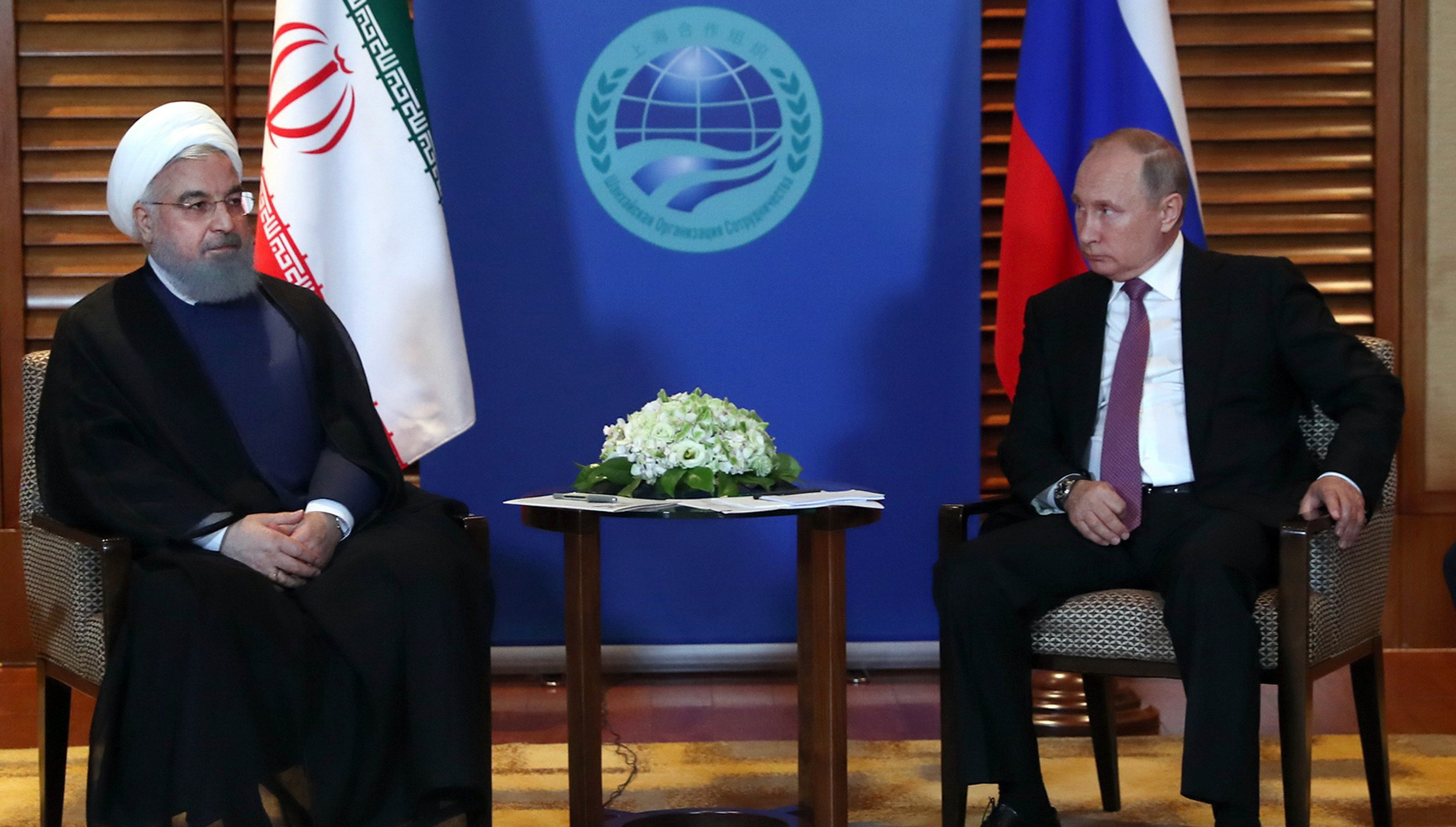 Rouhani and Putin hold talks