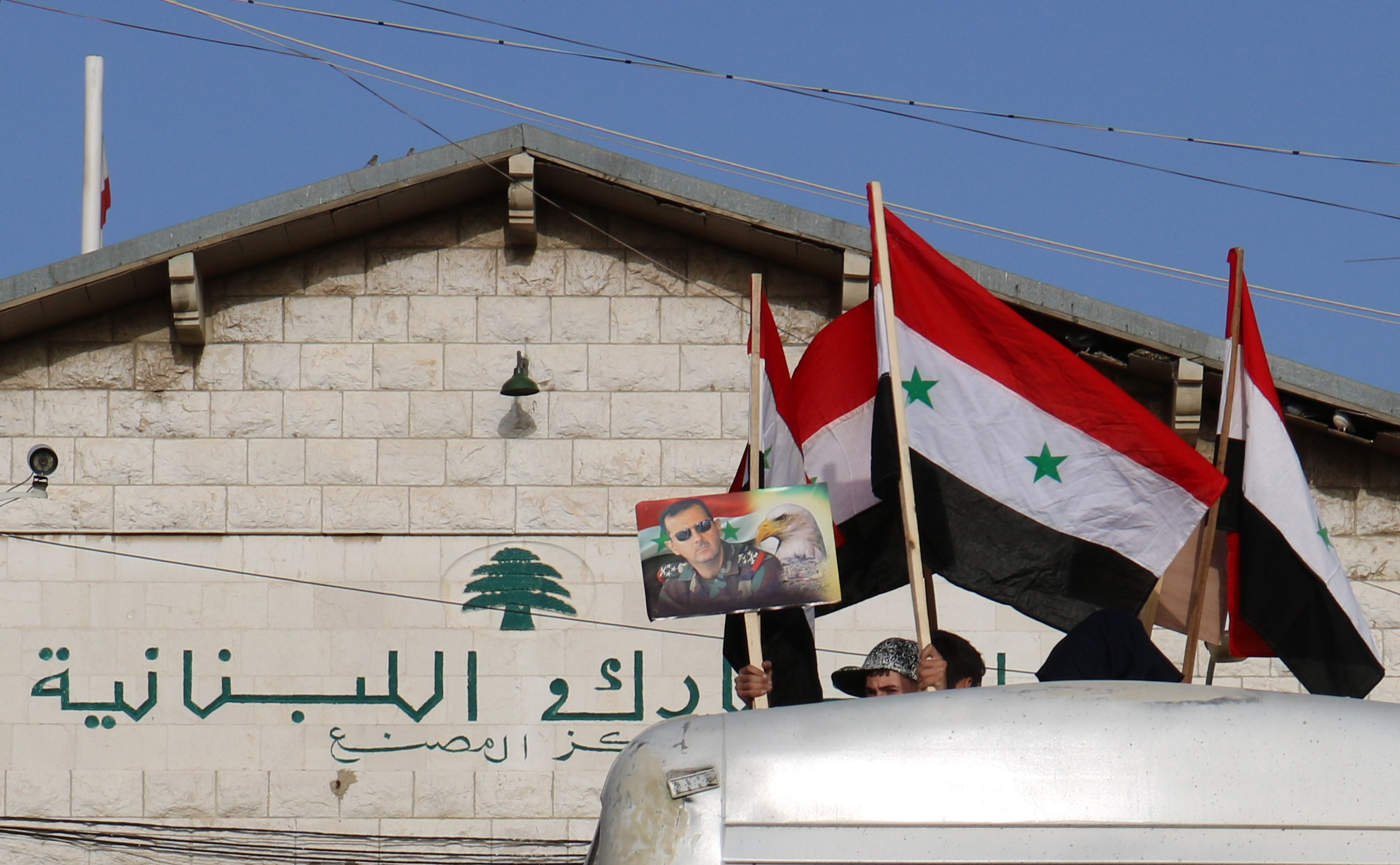 Lebanaon-Syria border checkpoint