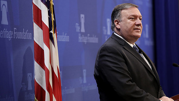 US Secretary of State Pompeo