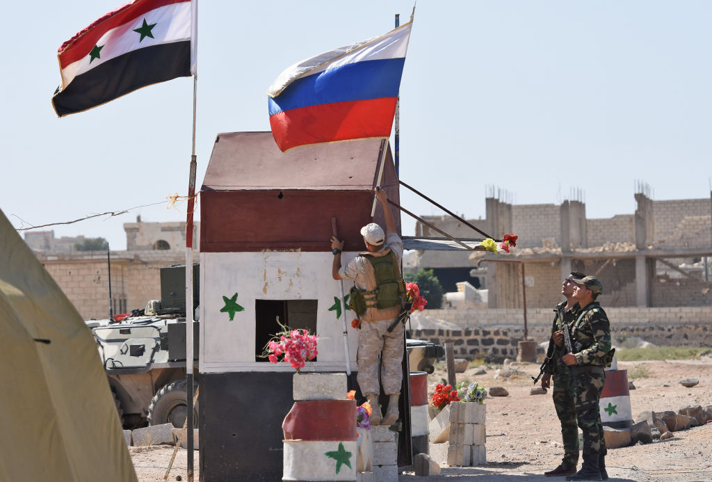 Russian troops in Syria