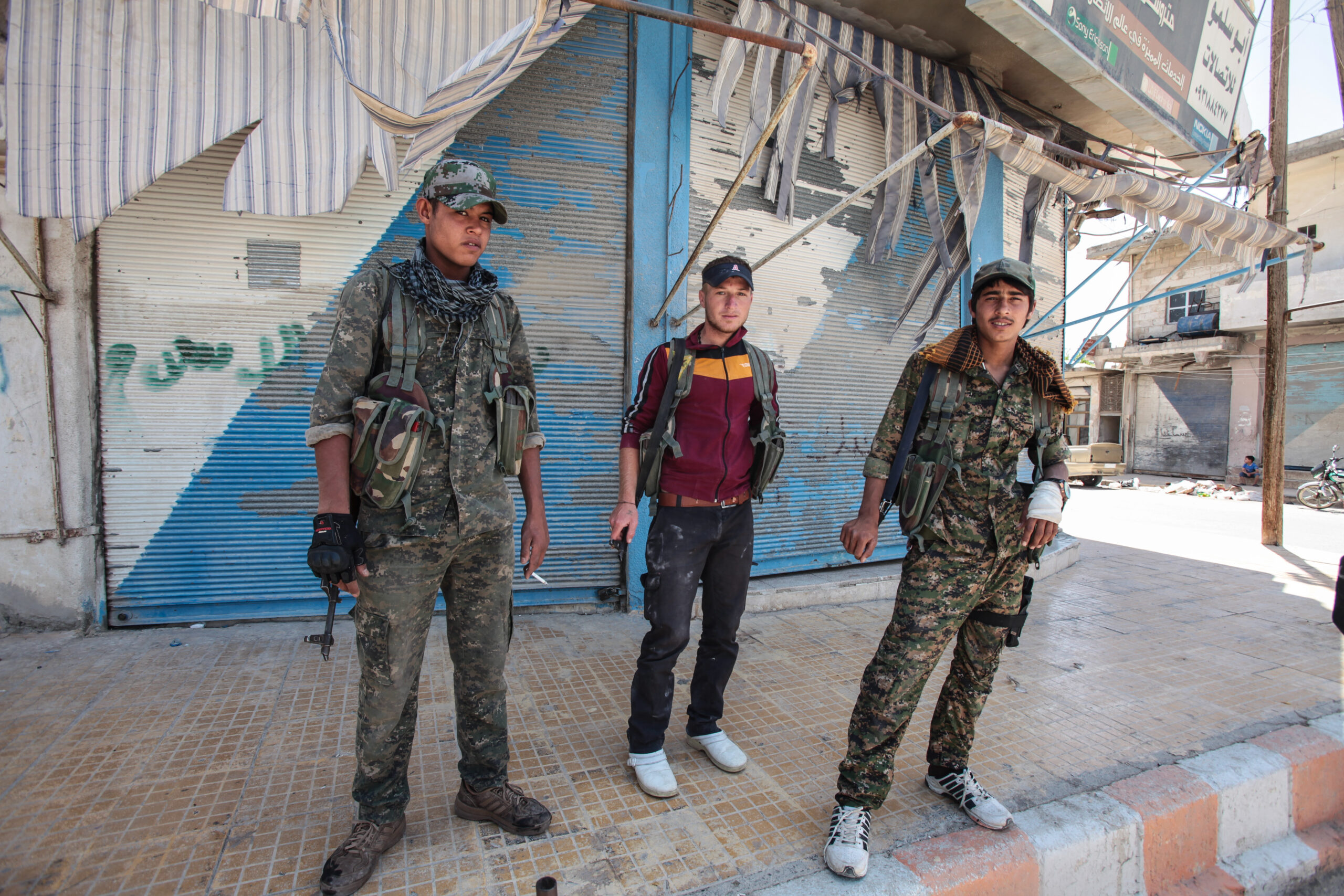 YPG in Tal Abyad