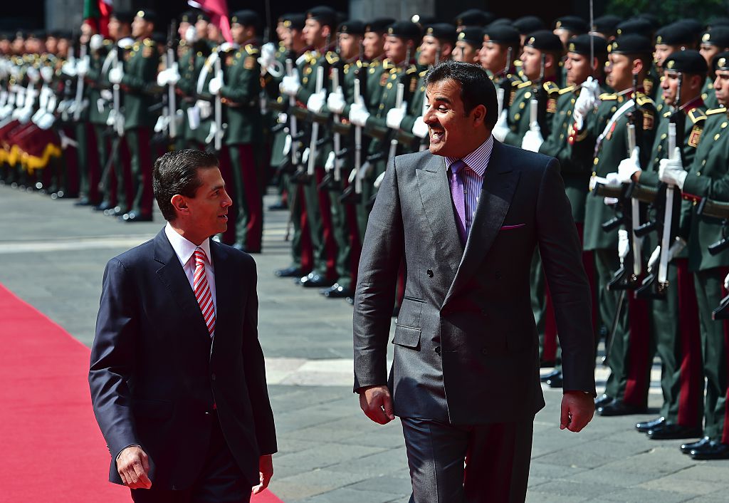 Sheikh Tamim's visit to Mexico City