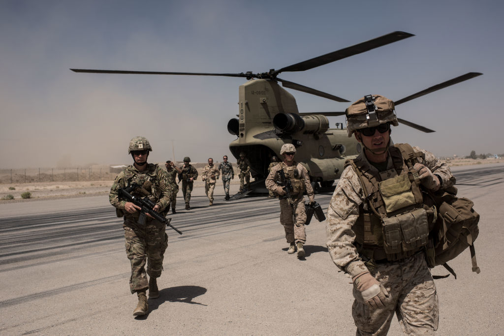 US troops, Helmand Province