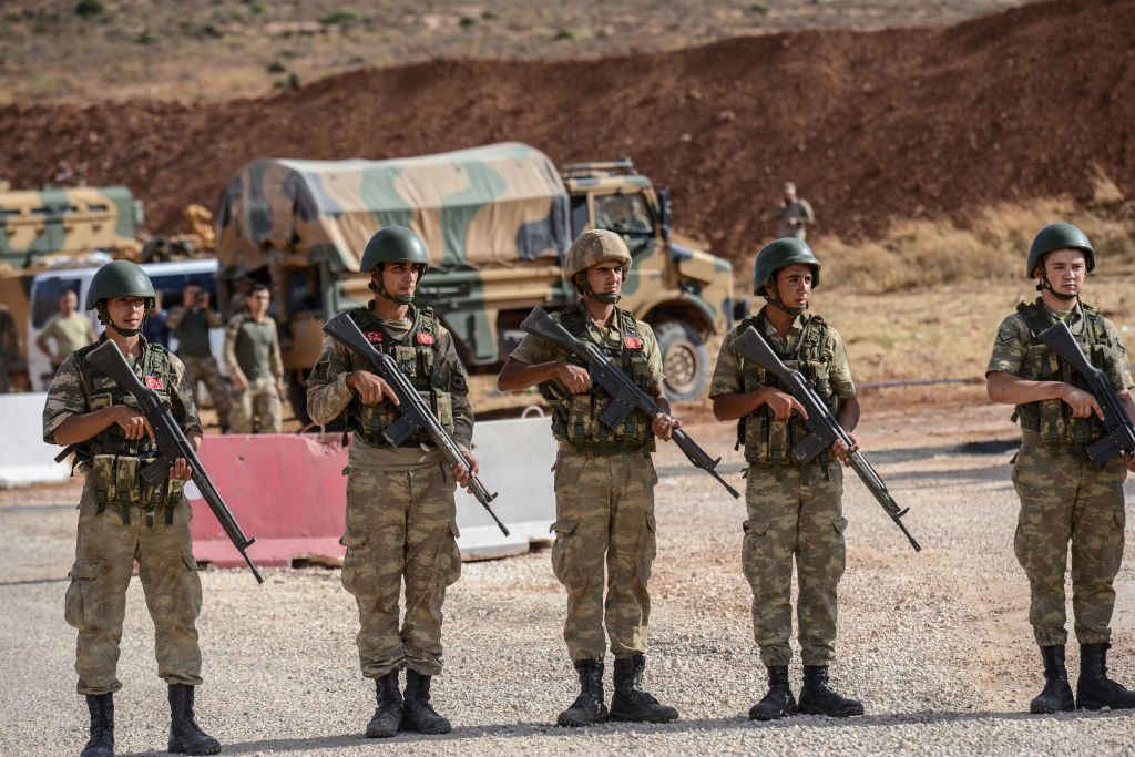 Turkish troops in Syria