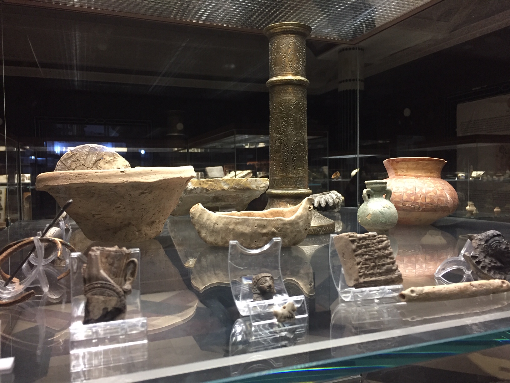 Basrah Museum display 
