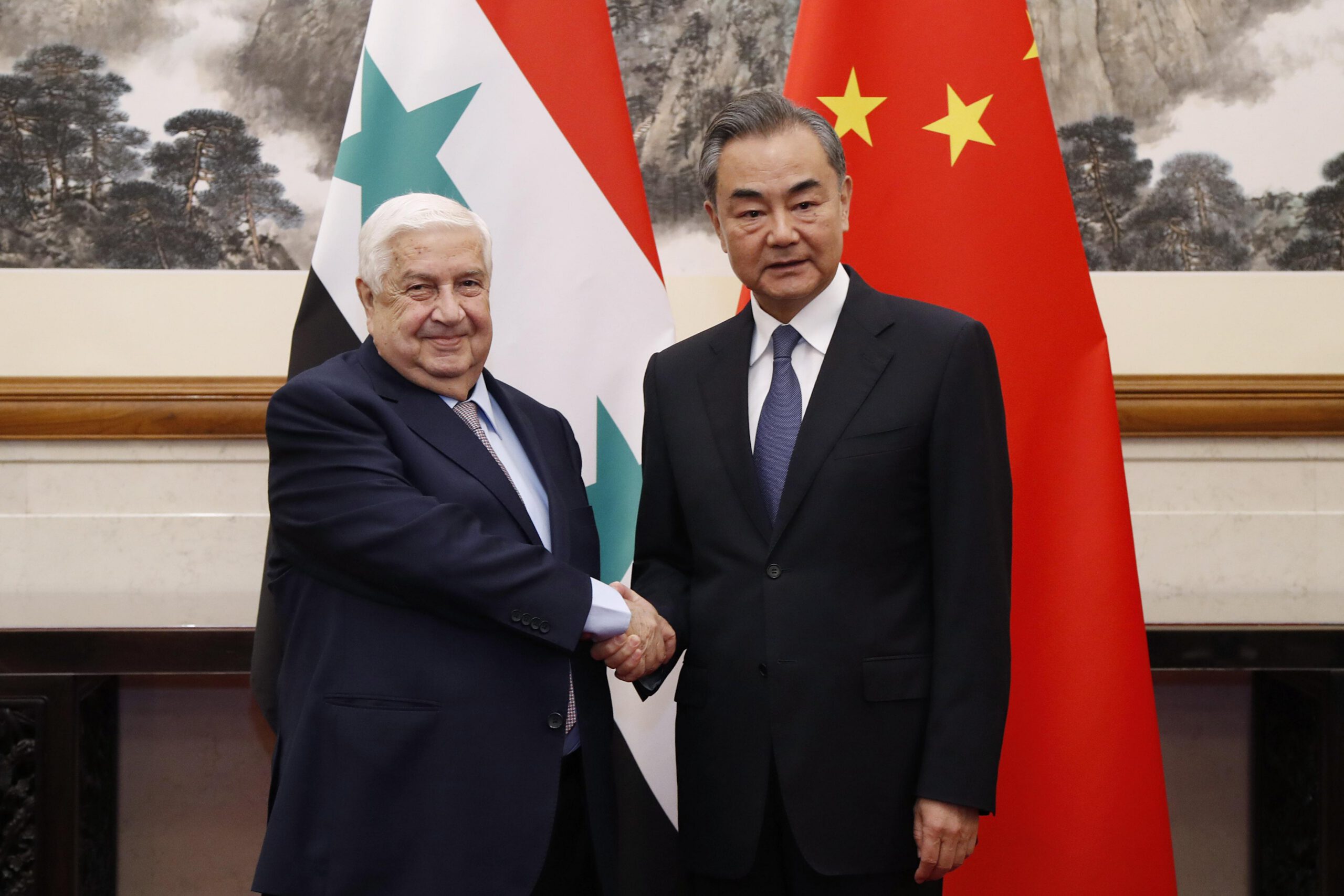 Syrian FM W. Mouallem & Chinese FM Wang Yi | June 18, 2019
