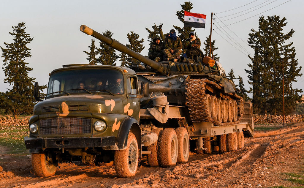 SYRIA-CONFLICT-MANBIJ (Photo credit: GEORGE OURFALIAN/AFP/Getty Images)