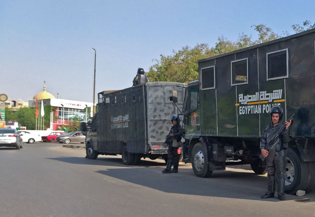 The small demonstrations led to a significant security presence the following weekend.