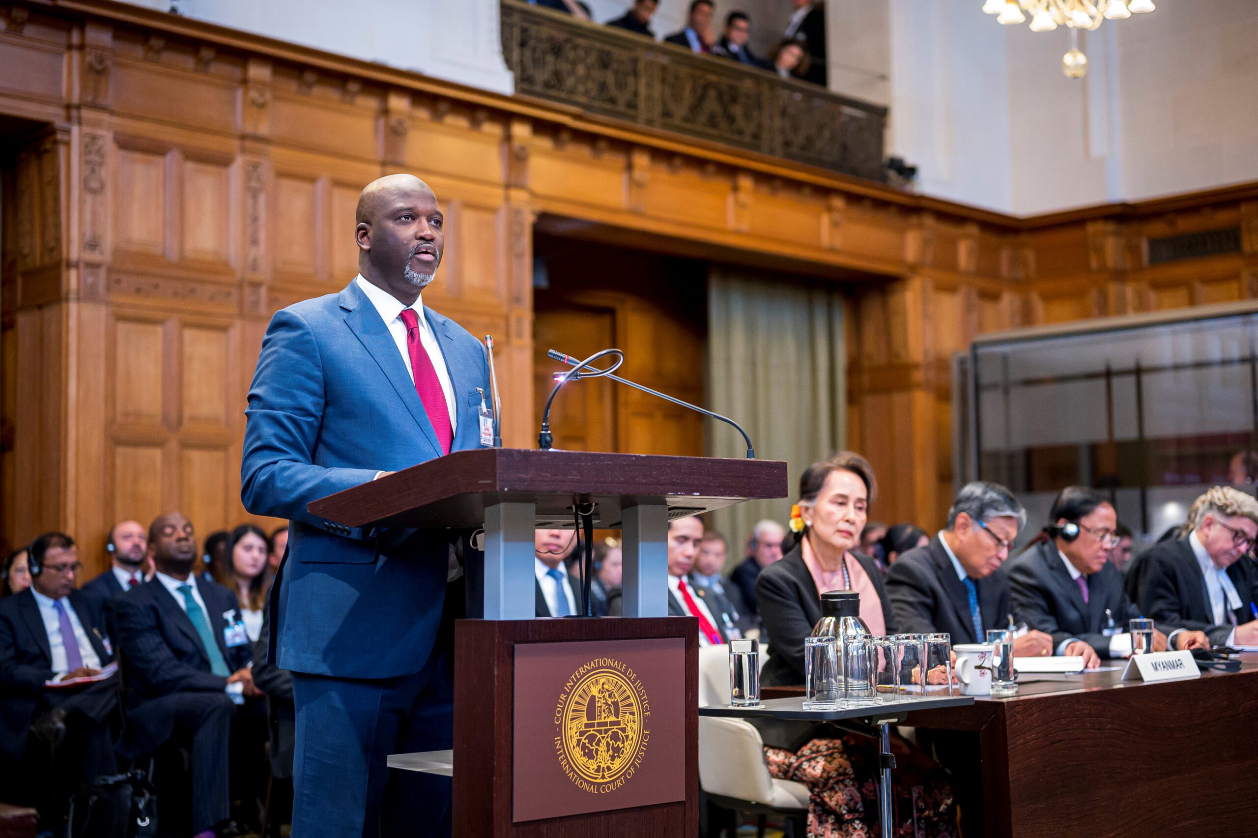 Photo by International Court of Justice / Handout/Anadolu Agency via Getty Images