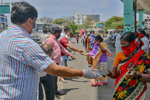 (Photo by Manjunath Kiran / AFP) (Photo by MANJUNATH KIRAN/AFP via Getty Images)