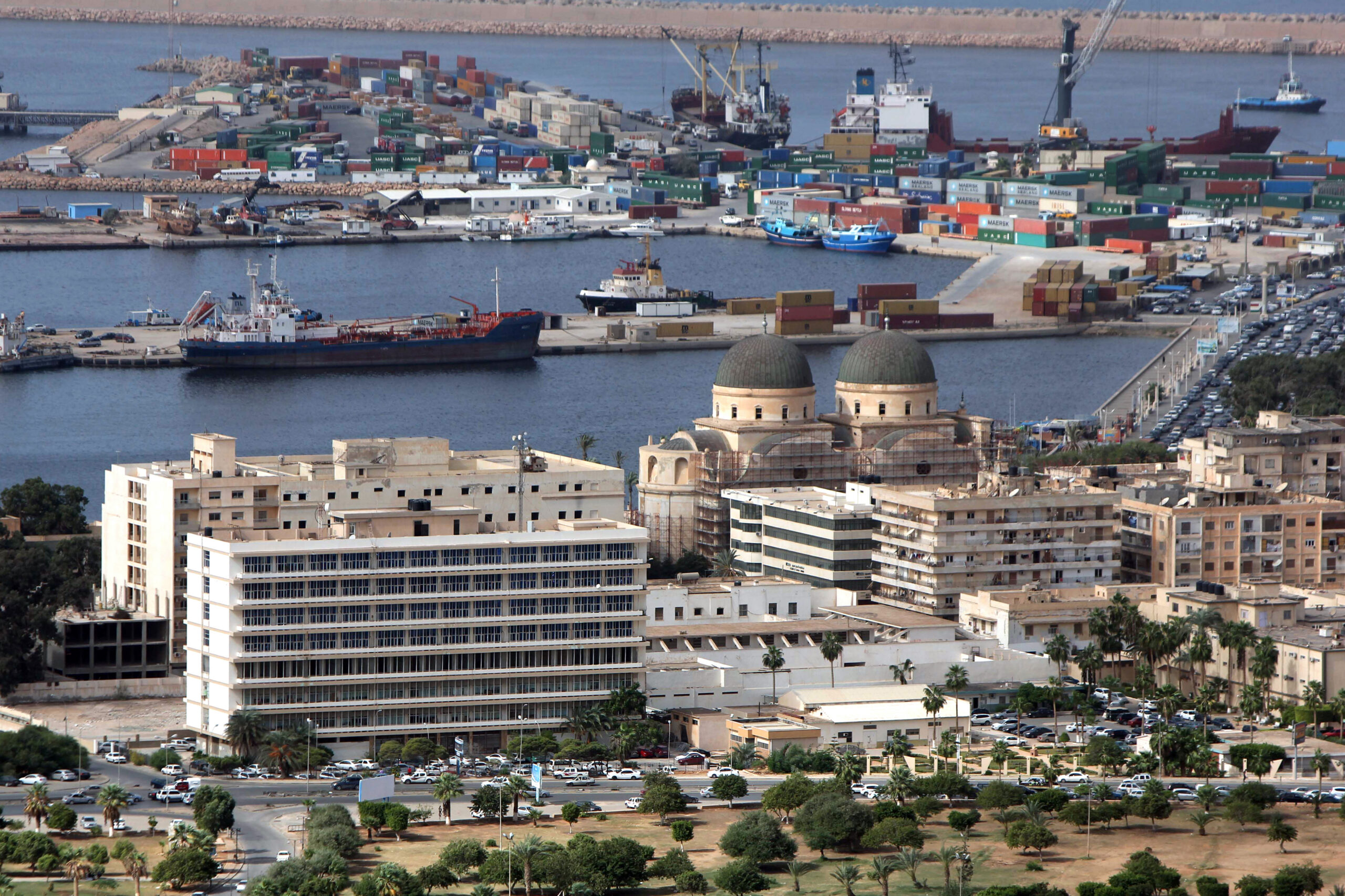 A general view of the eastern Libyan port city of Benghazi on the Mediterranean Sea on November 1, 2012.