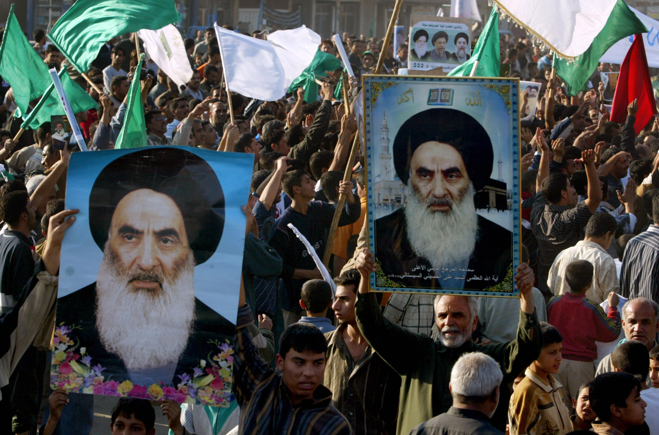 Photo by AHMAD AL-RUBAYE/AFP via Getty Images.