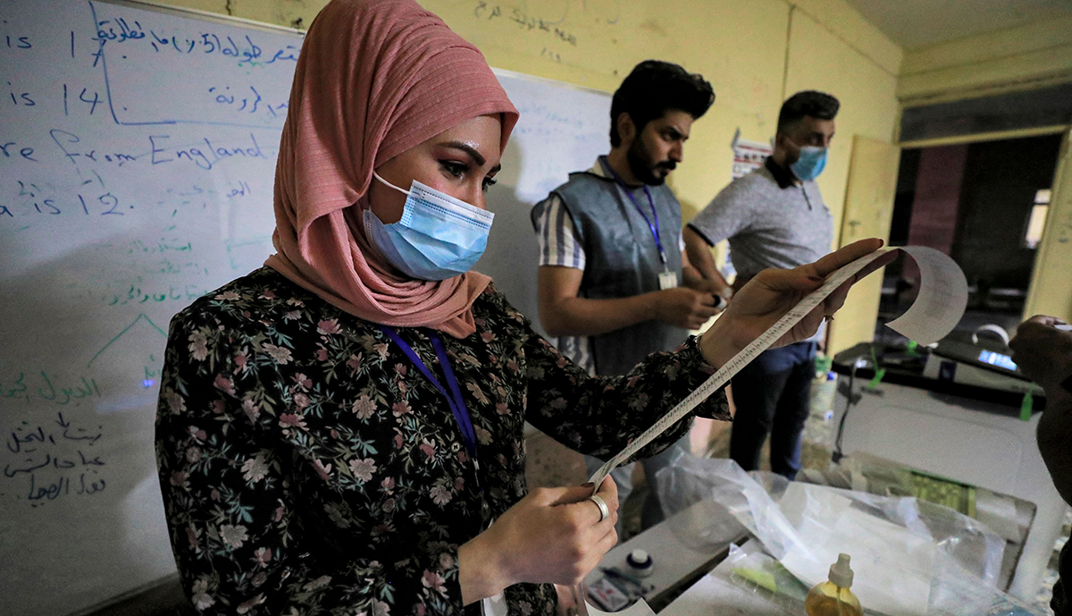 Photo by AHMAD AL-RUBAYE/AFP via Getty Images