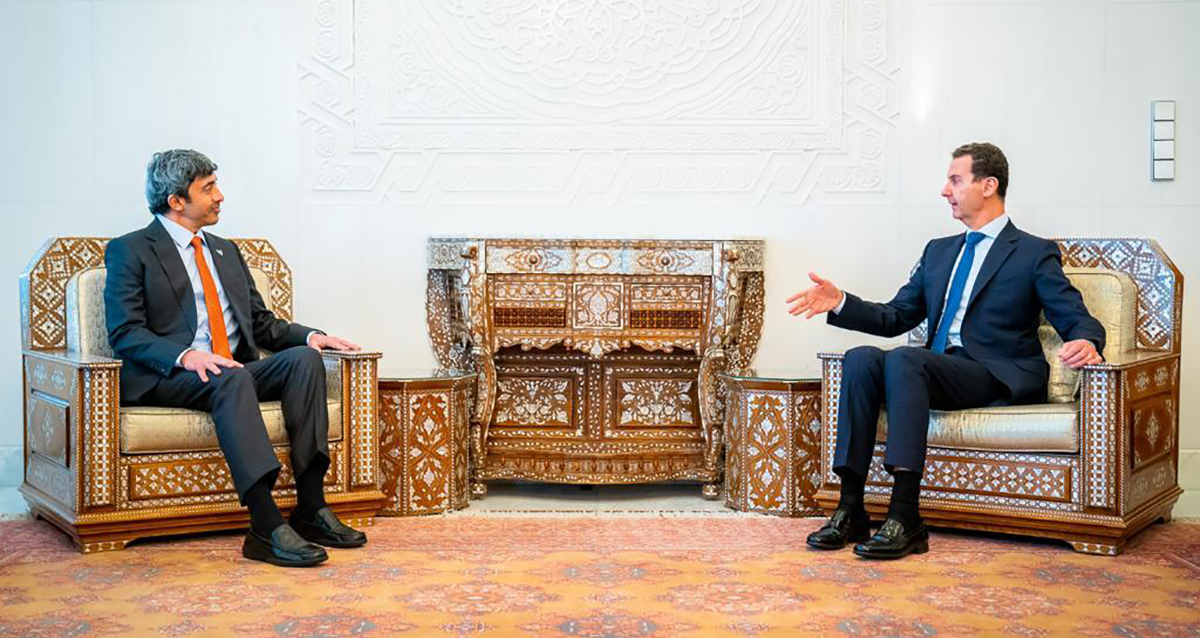 Photo by UAE Ministry of Foreign Affairs/Anadolu Agency via Getty Images