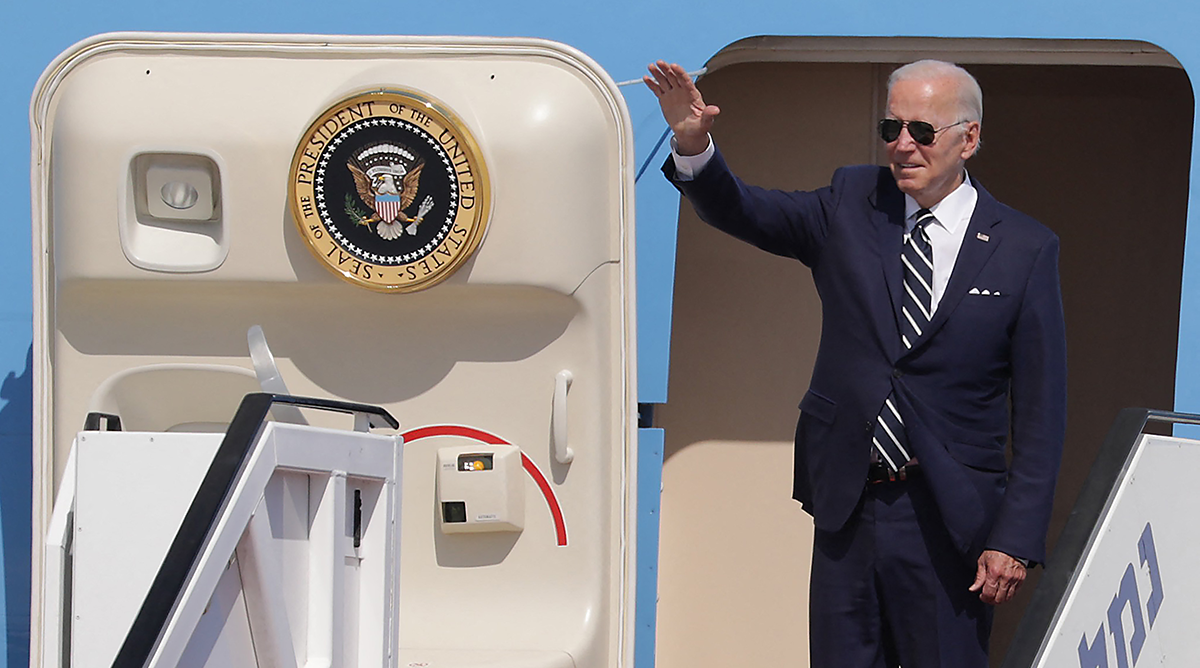 Photo by ABIR SULTAN/POOL/AFP via Getty Images