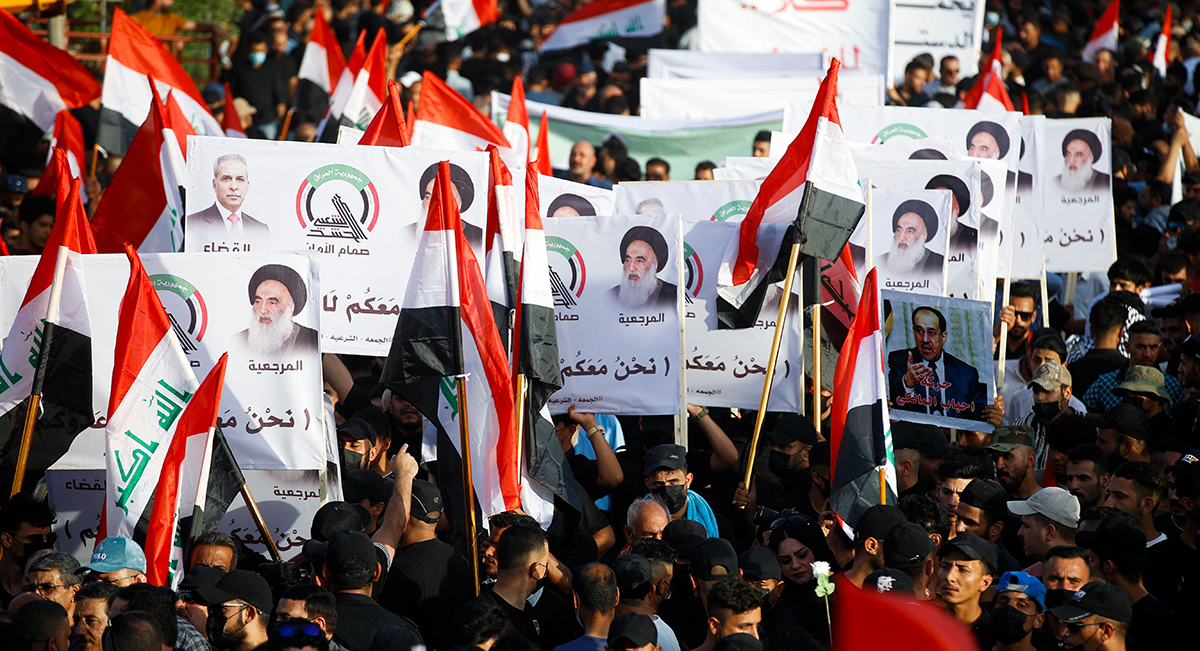 Photo by AHMAD AL-RUBAYE/AFP via Getty Images