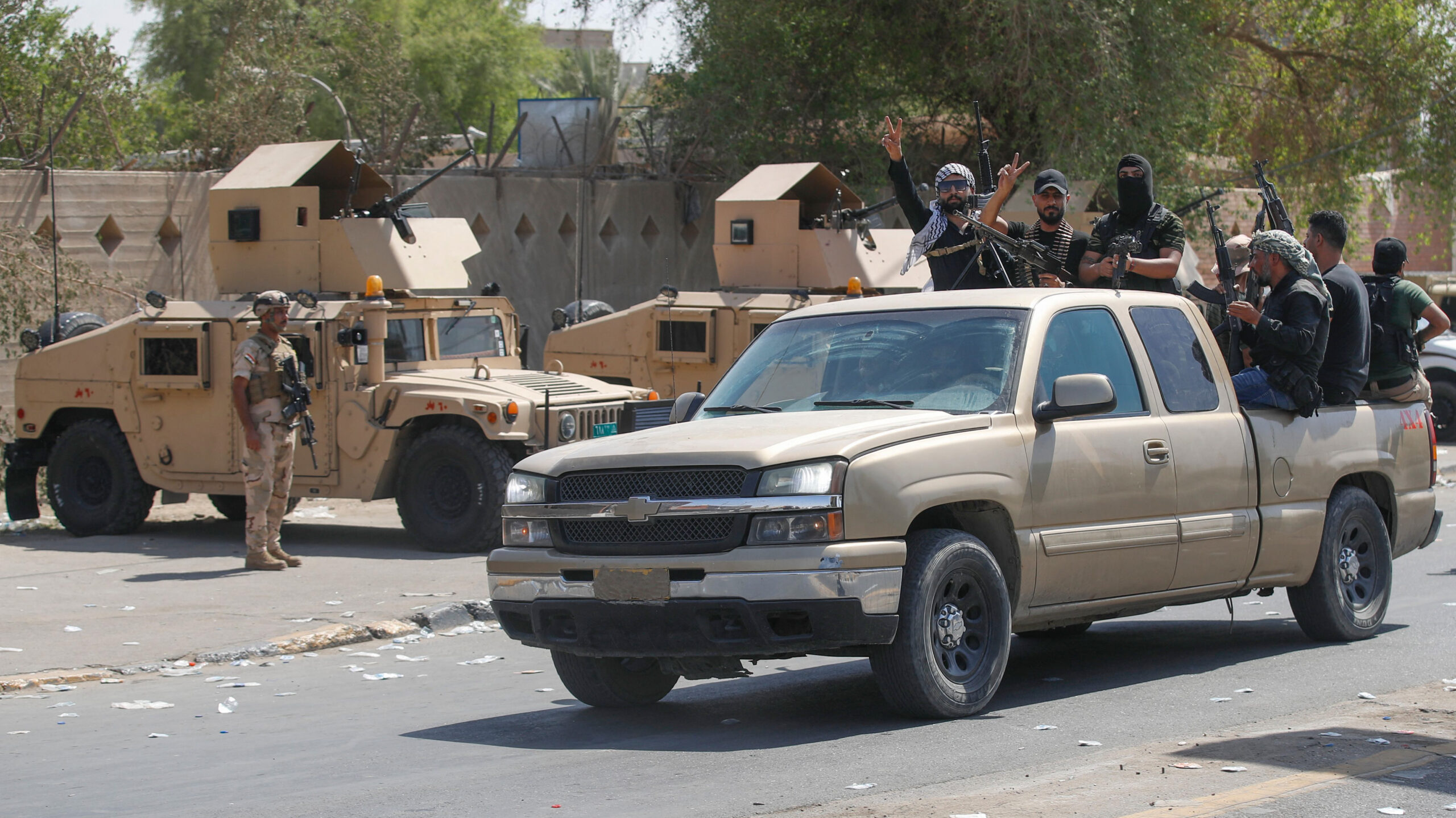 Photo by AHMAD AL-RUBAYE/AFP via Getty Images