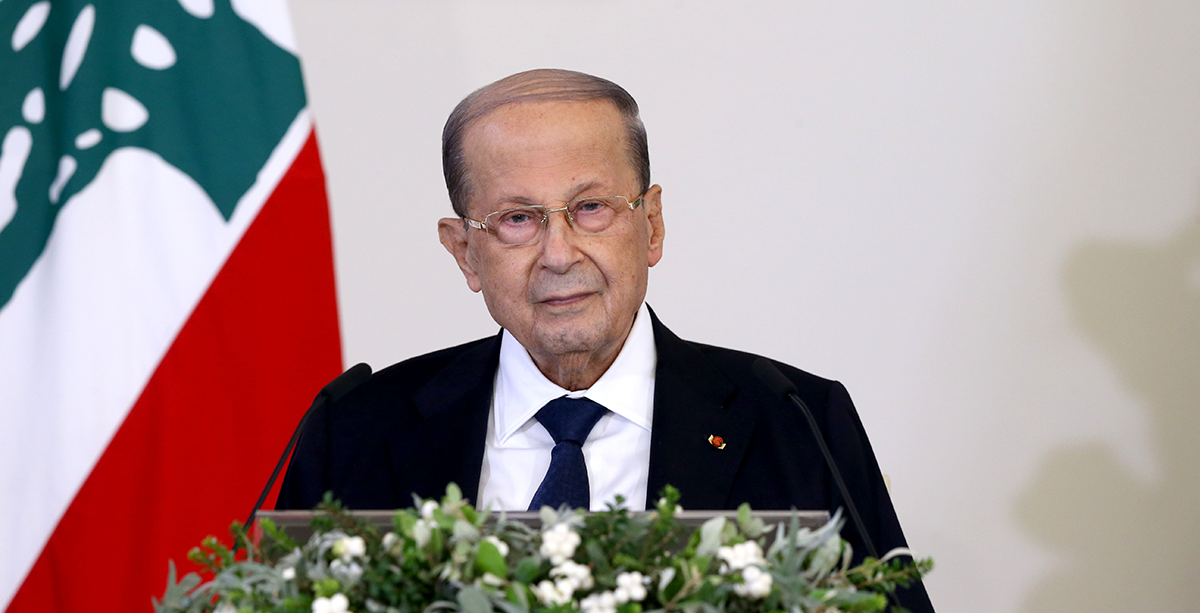 Photo by Lebanese Presidency / Handout/Anadolu Agency via Getty Images