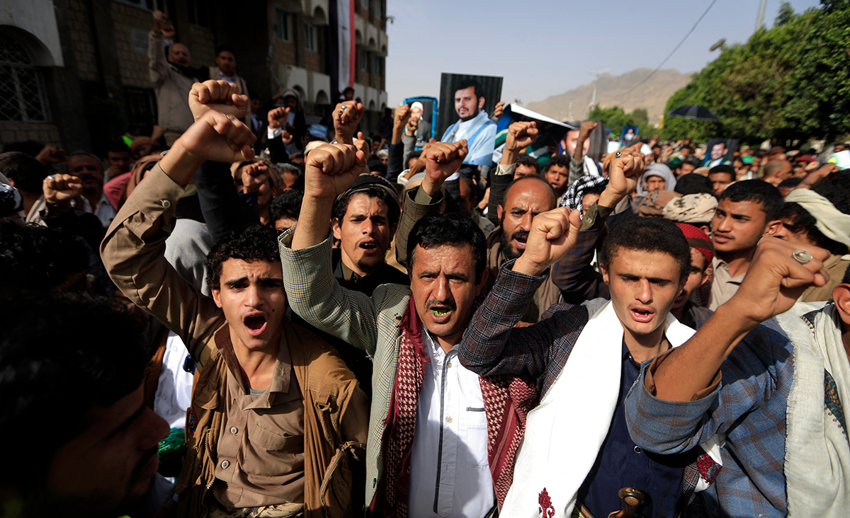 Photo by MOHAMMED HUWAIS/AFP via Getty Images