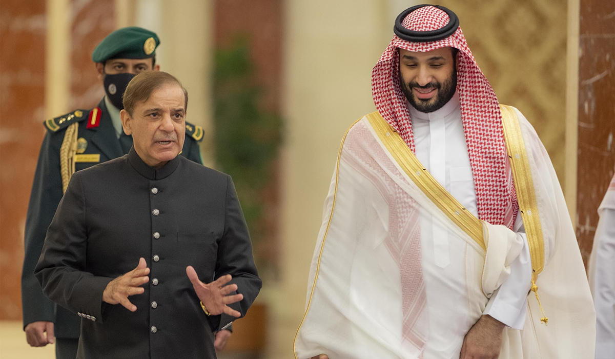 الصورة من قبل الديوان الملكي السعودي/وكالة الأناضول عبر Getty Images