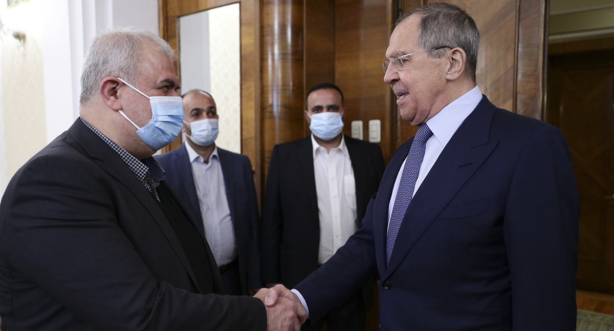 Photo by Russian Foreign Ministry/Anadolu Agency via Getty Images