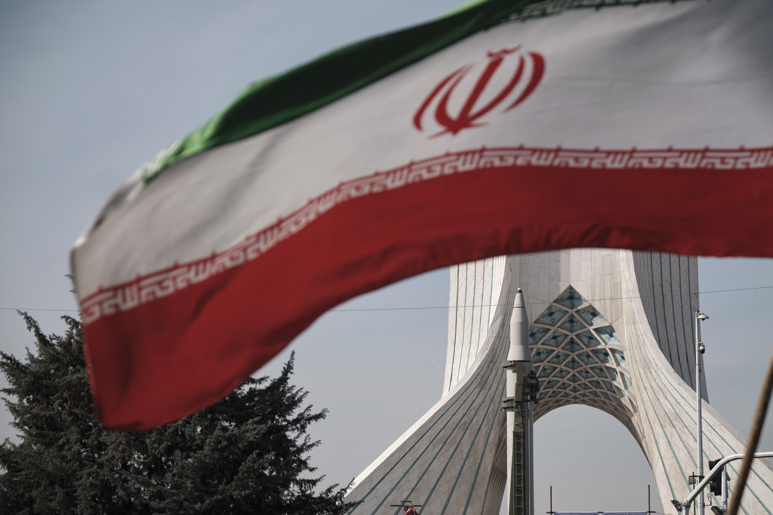 Photo above: Iranian Qiam short-range surface-to-surface ballistic missile on Azadi (Freedom) square during a rally to commemorate the 42nd victory anniversary of the Islamic Revolution. Photo by Morteza Nikoubazl/NurPhoto via Getty Images.