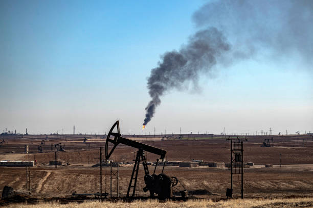 Photo above: Rmailan oil field in northeastern Syria. Photo by Delil Souleiman/AFP via Getty Images.