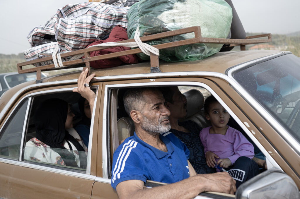 Tens of thousands of displaced Lebanese have started returning to their homes after being forced to flee due to Israeli strikes, following theimplementation of a cease-fire between Israel and Lebanon in April 18, 2026. Photo by Elif Ozturk/Anadolu via Getty Images.