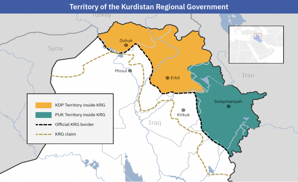 Graphic created by MEI. Source: Sardar Aziz and Bilal Wahab, “Family Rule in Iraq and the Challenge to State and Democracy,” The Washington Institute for Near East Policy, December 2023.