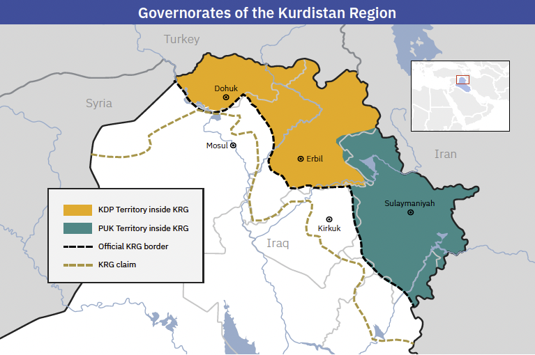 Graphic created by MEI. Source: Sardar Aziz and Bilal Wahab, “Family Rule in Iraq and the Challenge to State and Democracy,” The Washington Institute for Near East Policy, December 2023.